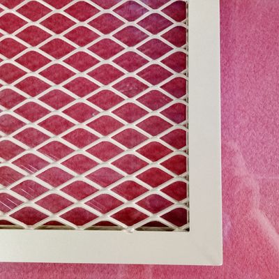 50mm*100mm 2mm expandiu a decoração de alumínio de Mesh For Indoor And Outdoor