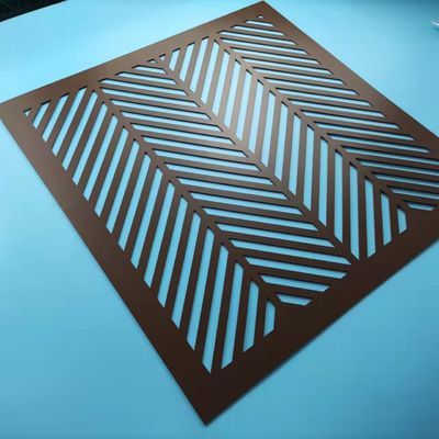 decorativo de aço inoxidável perfurado de Mesh Panels Laser Cut Facade da espessura de 2.0mm