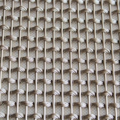 Cabo decorativo tecido Rod For Office Buildings do metal flexível da cortina do fio dos Ss 201