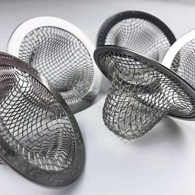 fio 304 Mesh Filter Cap Dome Shape de aço inoxidável de 60mm